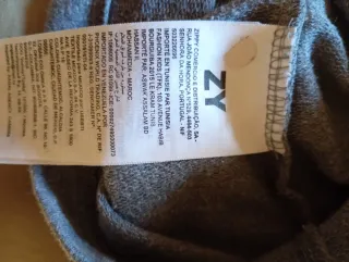 Sudadera Vestido Snoopy Niña Talla 9/10 Gris