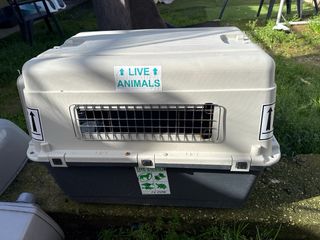 Jaula transportín para mascotas