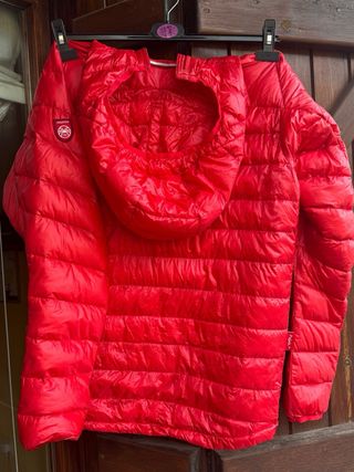 Chaqueta plumón Pajak roja