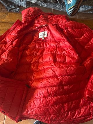 Chaqueta plumón Pajak roja