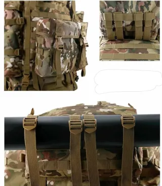 Mochila Táctica 80L Camuflaje