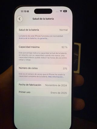 iPhone 16 Pro Negro/Blanco