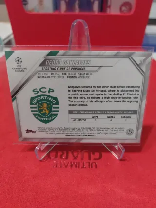 Carta Topps Pedro Gonçalves RC