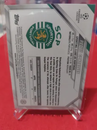 Carta Topps Pedro Gonçalves RC