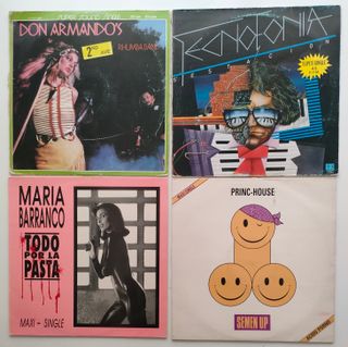 Discos de vinilo maxisingles 45 rpm 12 " a 3 € c/u