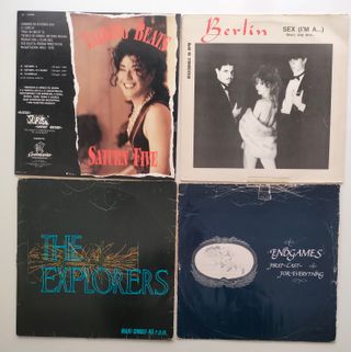 Discos de vinilo maxisingles 45 rpm 12 " a 3 € c/u