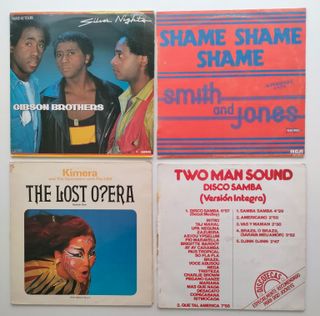 Discos de vinilo maxisingles 45 rpm 12 " a 3 € c/u