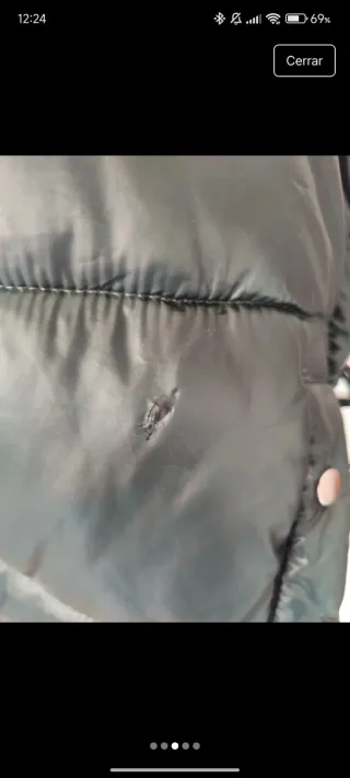 Chaleco acolchado verde Mango