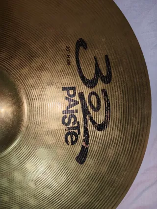 Platos Ride y Splash Paiste