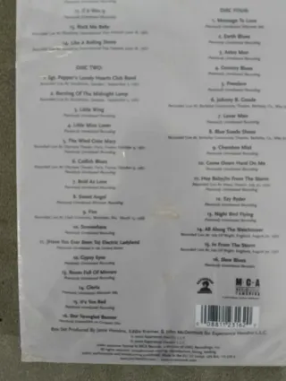 JIMI HENDRIX BOX 4 CDs Purple Velvet Sellado!!!!!!