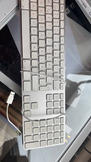 Teclado Apple A1243 Blanco