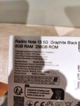 Xiaomi Redmi Note 13 5G 256GB