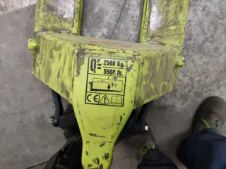 Traspaleta Premium. Longitud de palés especial de