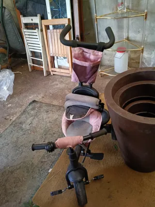 Triciclo para niña rosa