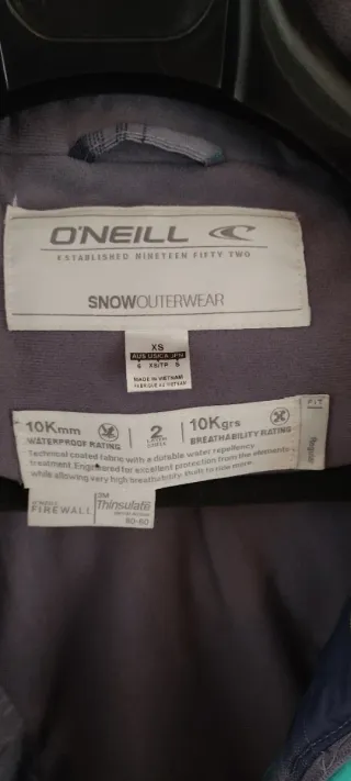 Chaqueta esquí/snowboard multicolor