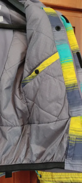 Chaqueta esquí/snowboard multicolor