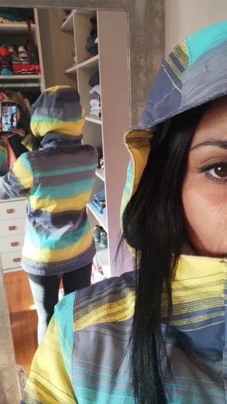 Chaqueta esquí/snowboard multicolor