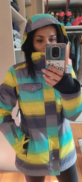 Chaqueta esquí/snowboard multicolor