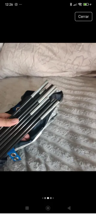 Tienda de campaña para playa