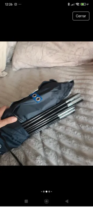 Tienda de campaña para playa