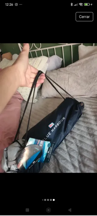 Tienda de campaña para playa