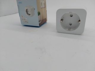 Meross 16A Enchufe Inteligente con Mide el Consumo, Bluetooth Enchufe Alexa con Control Remoto y Voz, Temporizador, WiFi Enchufe