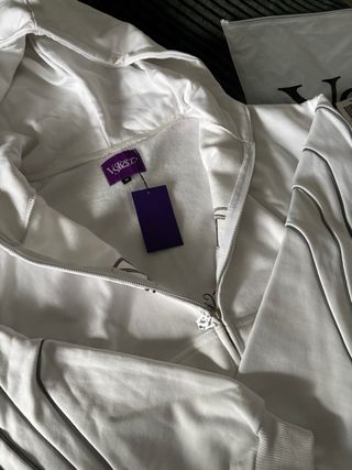 Chaqueta con capucha VestAgarments blanca Talla M