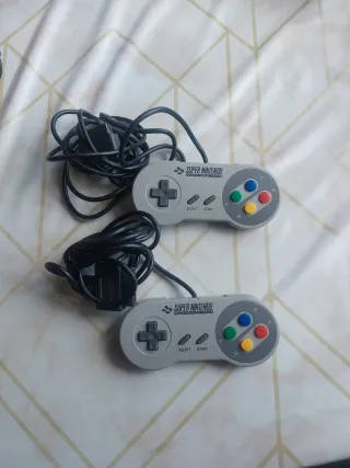 Consola Super Nintendo SNES Gris