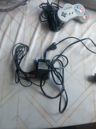 Consola Super Nintendo SNES Gris