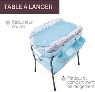 Bañera Bebé Chicco Cuddle & Bubble Azul