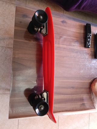 Monopatín Rojo