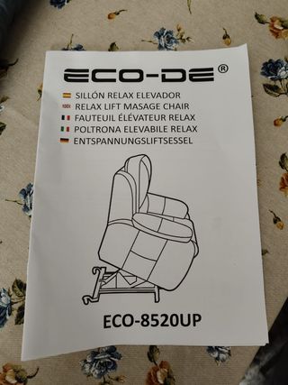 Butaca relax elevadora con masaje y calor