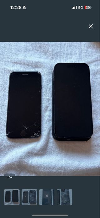 iPhone 8 y 15 a piezas