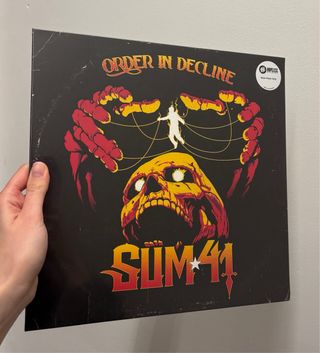 Sum 41 - Order In Decline Neon Green Vinyl