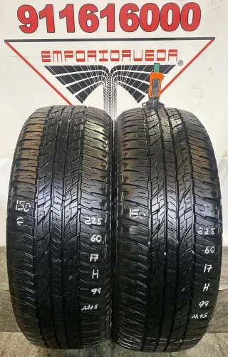 225 60 17 H YOKOHAMA RUEDA AL 90% VIDA UTIL