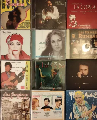 CDs musica en castellano Melódica, copla, flamenco