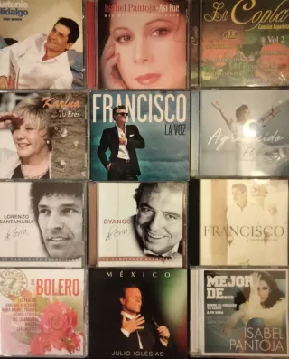 CDs musica en castellano Melódica, copla, flamenco