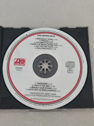 CD Led Zeppelin III Hard Rock