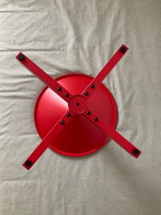 Mesa auxiliar GRIMSARBO IKEA Pino Rojo