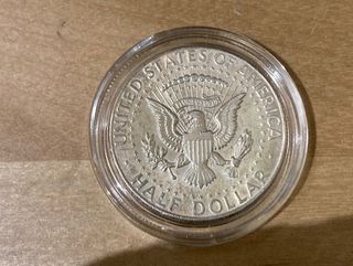 Moneda 1/2 Dollar Kennedy 1964 Plata 0,900
