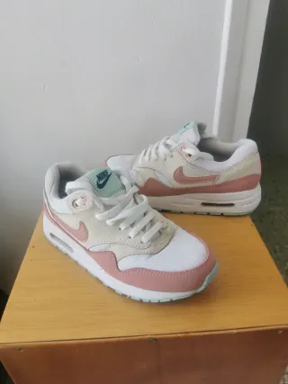 Zapatillas Nike Air Max rosas y blancas no envíos