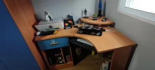 Literas tren con  escritorio