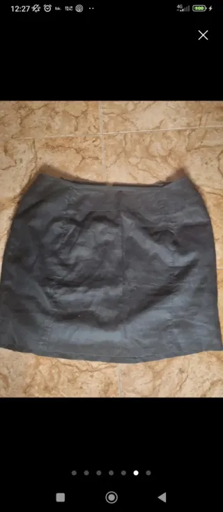 Blusa floral y falda