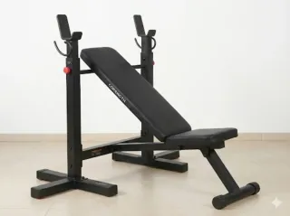 Banco de pesas plegable