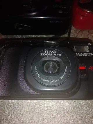 Lote Cámaras Vintage Konica y Radio