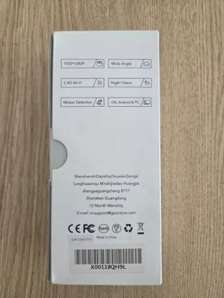 Mini Cámara Seguridad Wifi Victure PC240