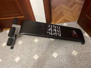 Banco de abdominales plegable