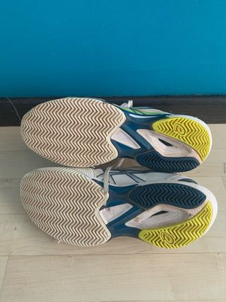 Zapatillas Asics Padel Beige/Verde