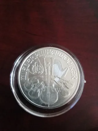 Onza de Plata Filarmónica 2025 Austria 999