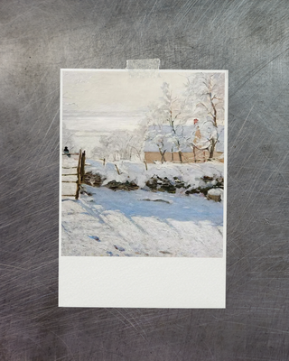 Póster Invierno Claude Monet